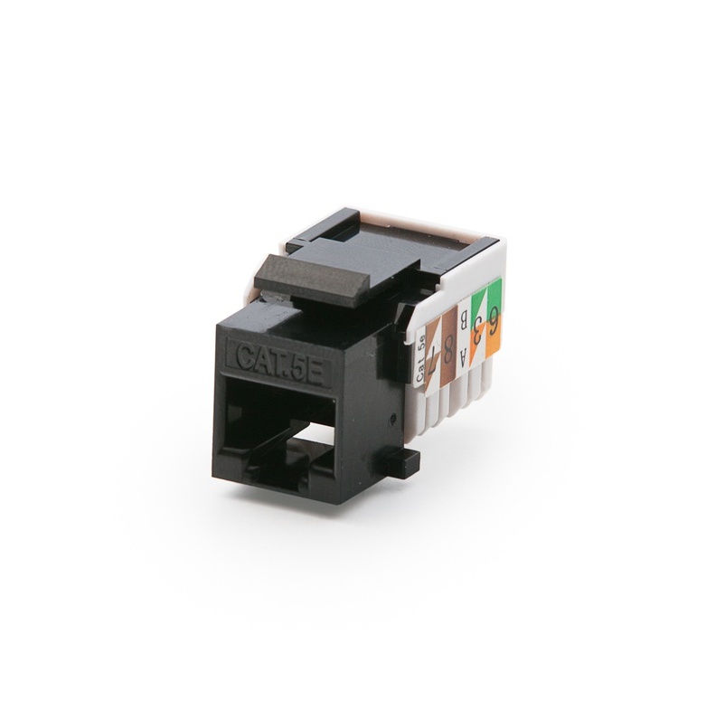 Keystone Jack, Category 5E, RJ45/u